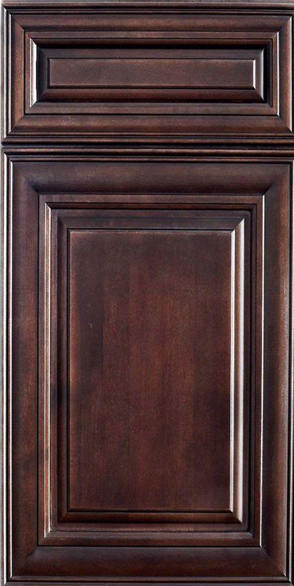 Dark Chocolate Raised Panel Cabinet Door